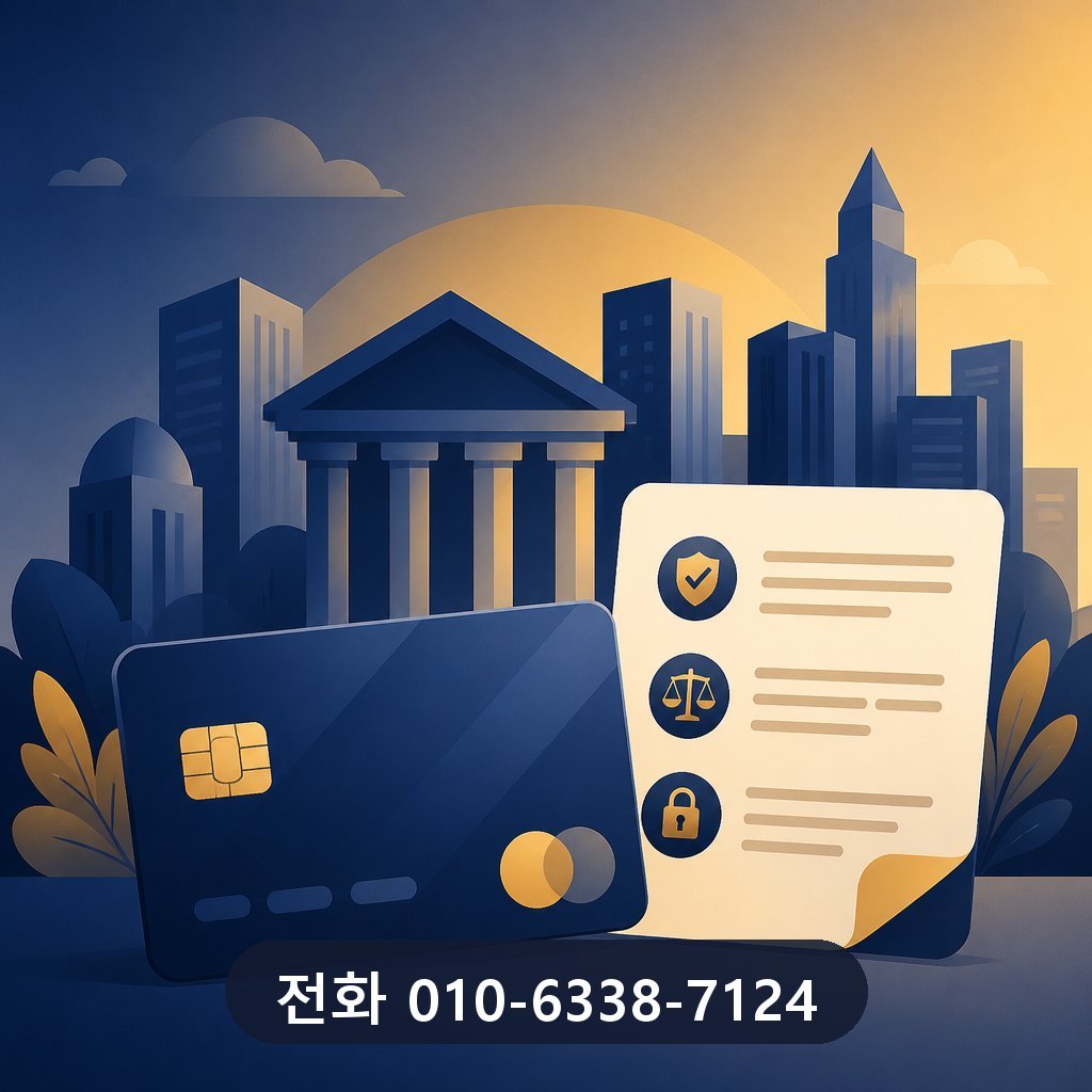 BC카드 카드깡 업체 카드사 약관 확인 이미지 · 문의 010-6338-7124